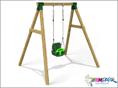 30851 - Ekonomik Ah�ap Bebek Sal�ncak Seti