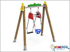 30864 - Ah�ap Ebeveyn Bebek Sal�ncak