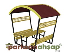 �at�l� Piknik Masas� (Metal) 300(L)x180(W)x243(H) - 70433