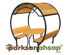 �at�l� Piknik Masas� (Metal) 250(L)x150(W)x252(H) - 70442  