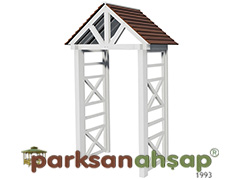 10- Ah�ap Kap� Giri� Sundurma 