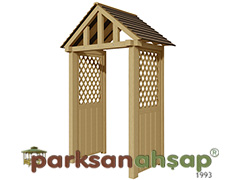 15- Ah�ap Kap� Giri� Sundurma