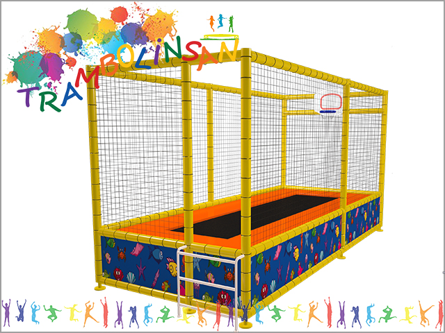 40665 - Basket Potal� Trambolin