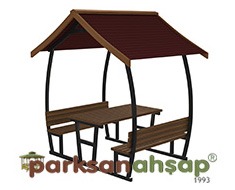 �at�l� Piknik Masas� (Metal) 255(L)x180(W)x260(H) - 70427