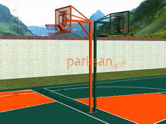 60281 - Antrenman Tipi ki Ynl Basketbol Potas Cam Panyal(90x120)