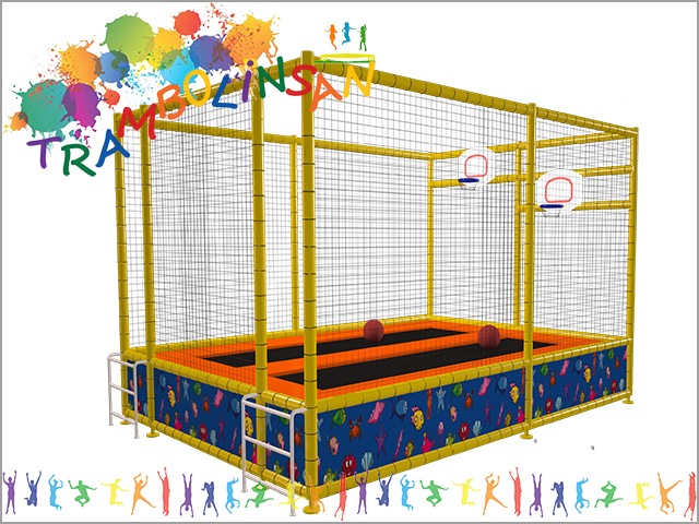 40668 - Basket Potal� Trambolin (�kili)