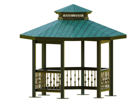 Metal Alt�gen Gazebo 300x300x330 (LWH) 0070233
