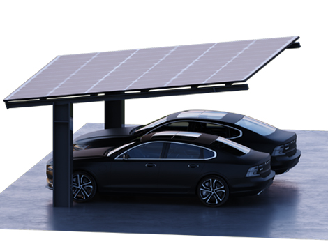 0071072 - Solar Carport - G�ne� Enerjili 2 Ara�l�k �zel Proje