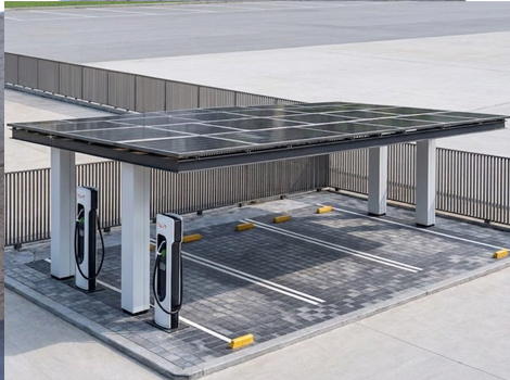 0071075 - Solar Carport - G�ne� Enerjili 3 Ara�l�k �zel Proje