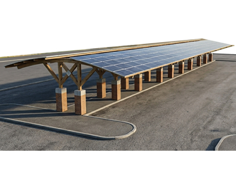 0071081 - Solar Carport - G�ne� Enerjili 60 Ara�l�k �zel Proje