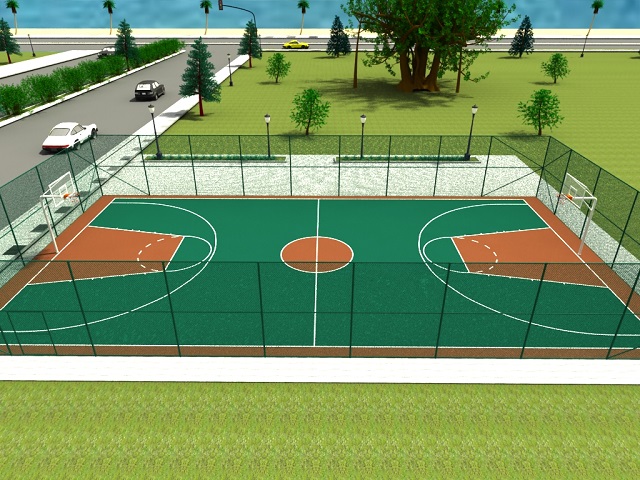 0061451 - Basketbol Saha �izgisi