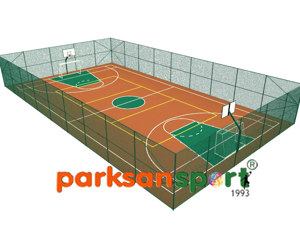 0061455 - �ok Ama�l� Spor Sahas� (Basketbol+Futbol) 